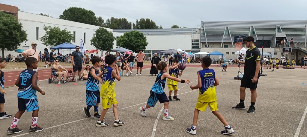 match Fête Nationale du Mini Basket